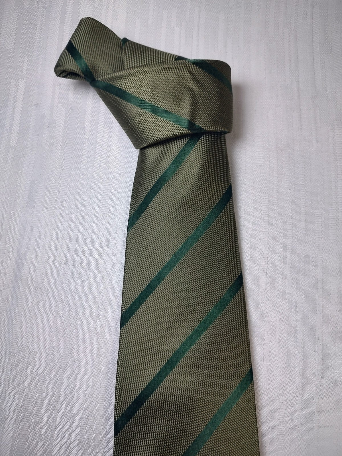 PROVENZALE 100% SILK TIE SETA CRAVATTA NECKTIE MADE IN ITALY SELF TIPPED