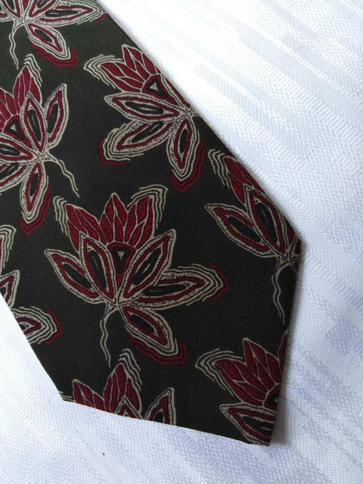 MARIO VALENTINO NAPOLI 100% SILK TIE SETA CRAVATTA NECKTIE MADE IN ITALY