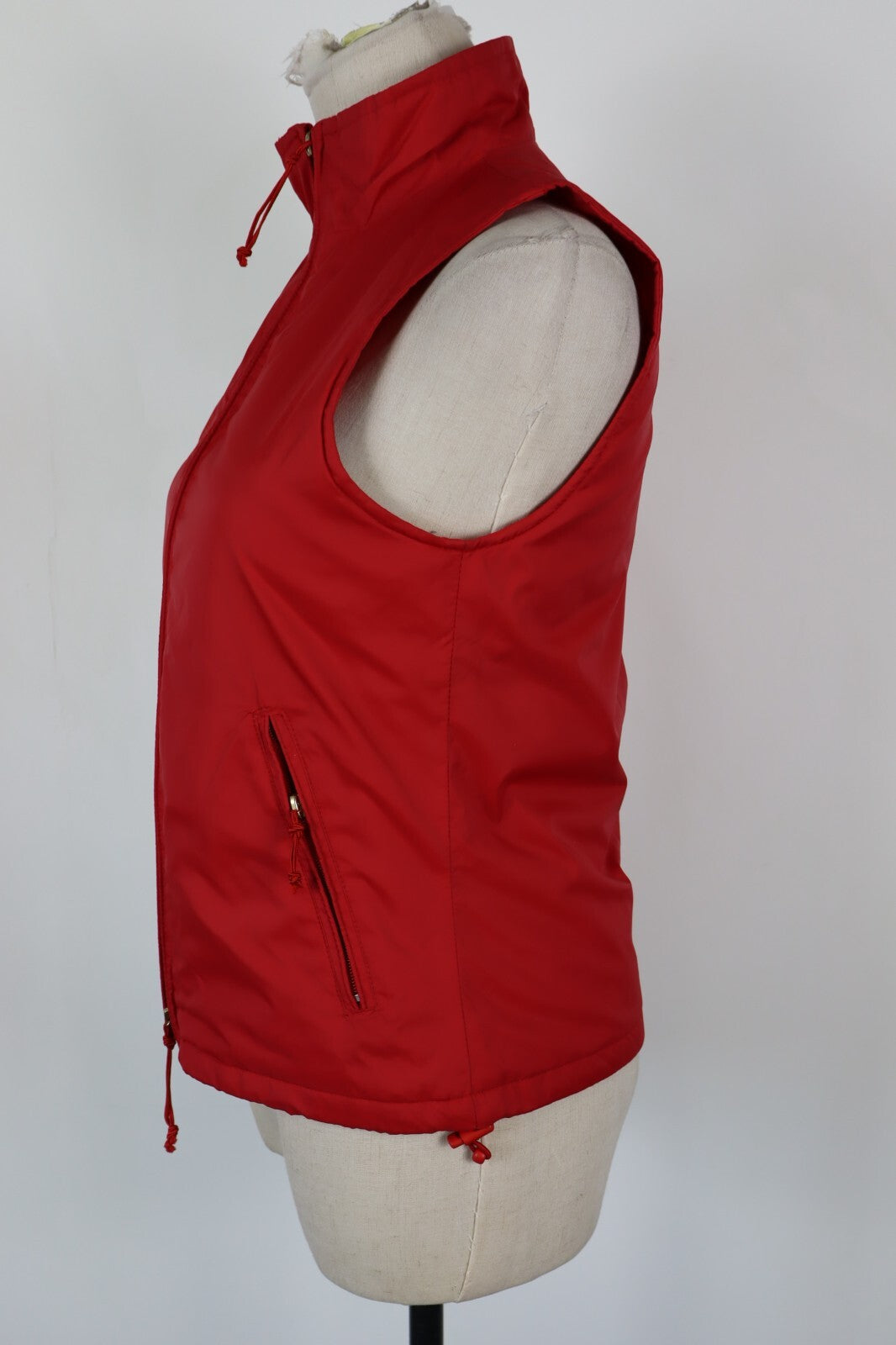GUESS PLAYING CARDS GIUBBINO SMANICATO DONNA  S WOMAN SLEEVELESS JACKET VINTAGE