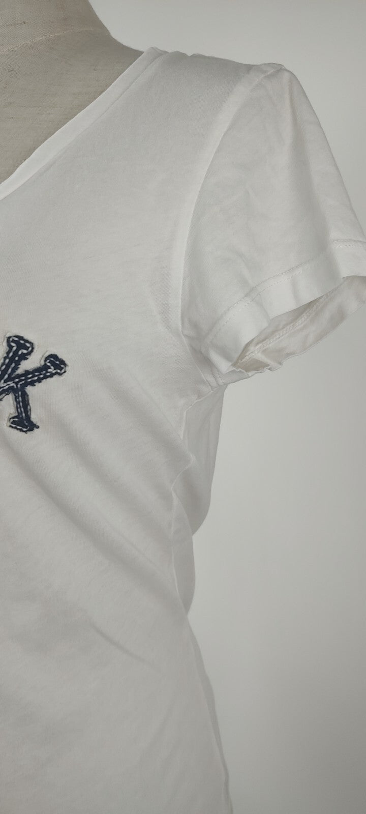 TOMMY HILFIGER MAGLIA DONNA TG. S WOMAN CASUAL VINTAGE T-SHIRT COTONE