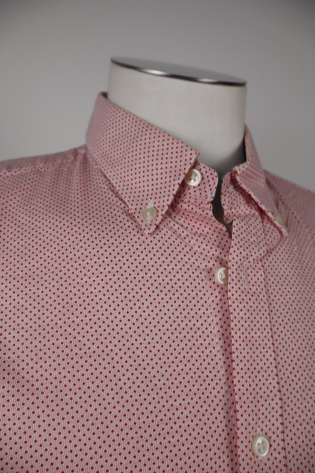 TOMMY HILFIGER CAMICIA UOMO COTONE TG. L SLIM MAN CASUAL VINTAGE SHIRT COTTON