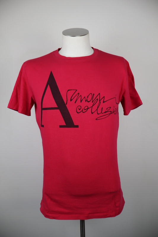 ARMANI COLLEZIONI MAGLIA UOMO COTONE TG L MAN T-SHIRT VINTAGE CASUAL COTONE