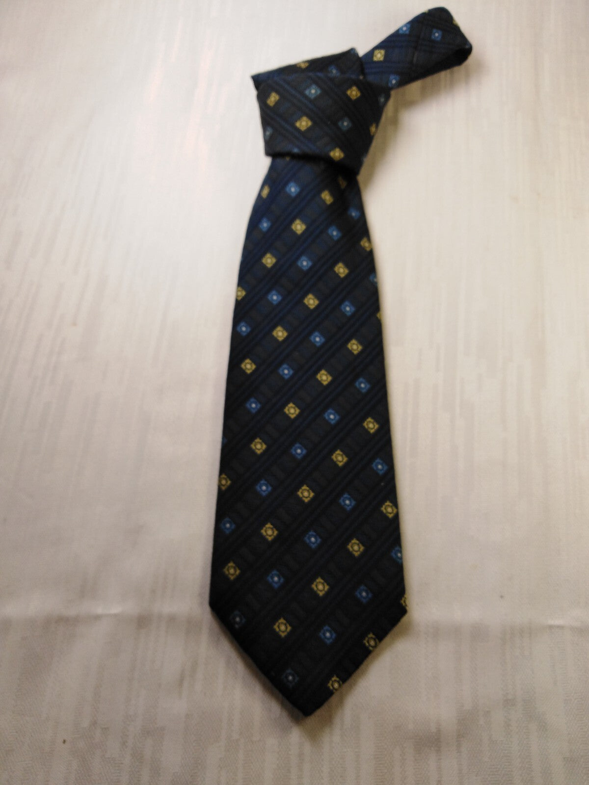 TINO COSMA 100% SETA SILK TIE CRAVATTA NECKTIE MADE ITALY VINTAGE CLASSIC