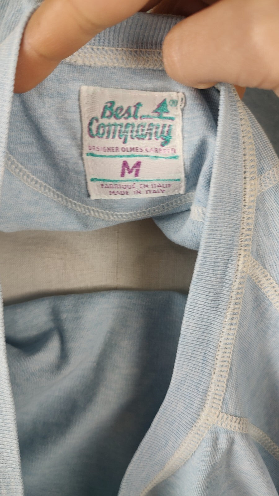 BEST COMPANY T-SHIRT MAGLIA COTONE COTTON UOMO MAN Tg M CASUAL VINTAGE