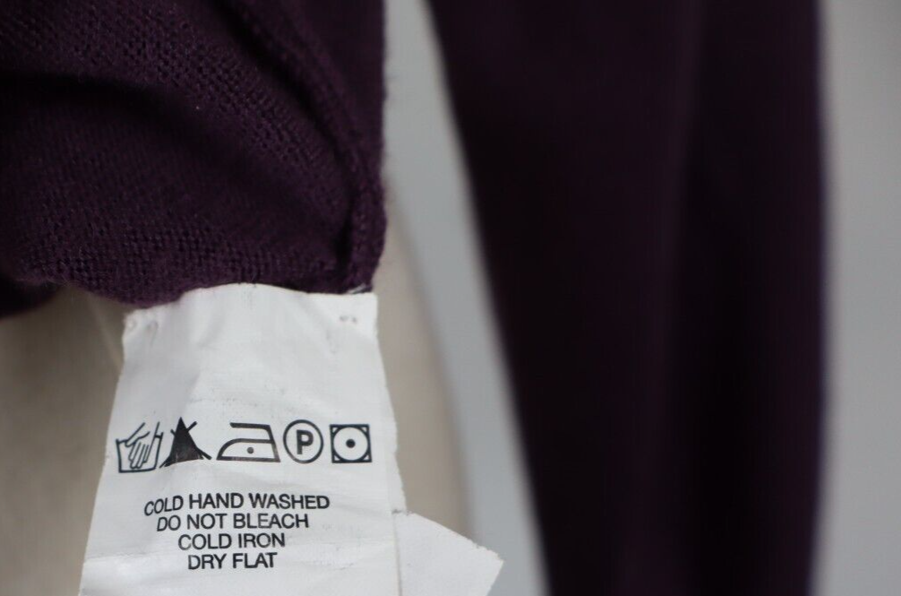 TRUSSARDI CARDIGAN MAGLIONE LANA DONNA TG L WOMAN CASUAL SWEATER WOOL VINTAGE