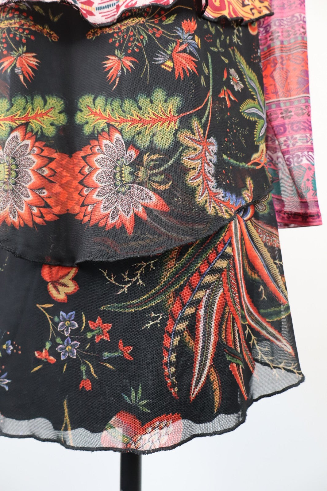 DESIGUAL VESTITO ABITO DONNA TG. M WOMAN CASUAL VINTAGE DRESS