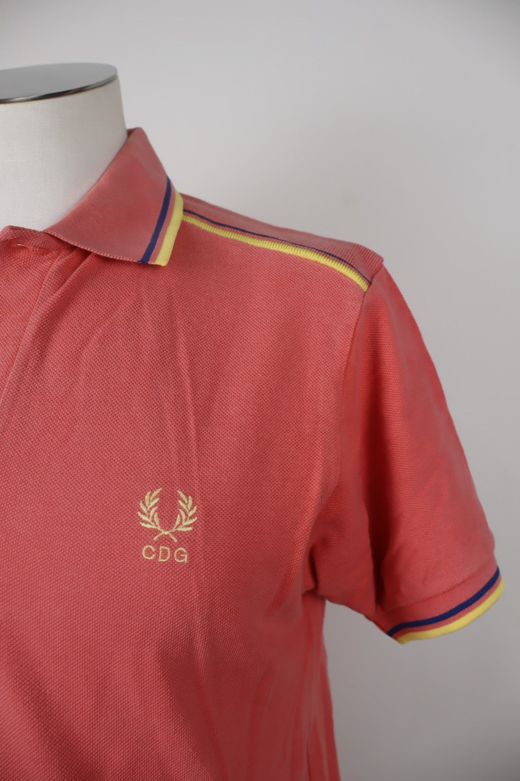 FRED PERRY CDG POLO MAGLIA UOMO COTONE S MAN COTTON T-SHIRT CASUAL VINTAGE LOGO