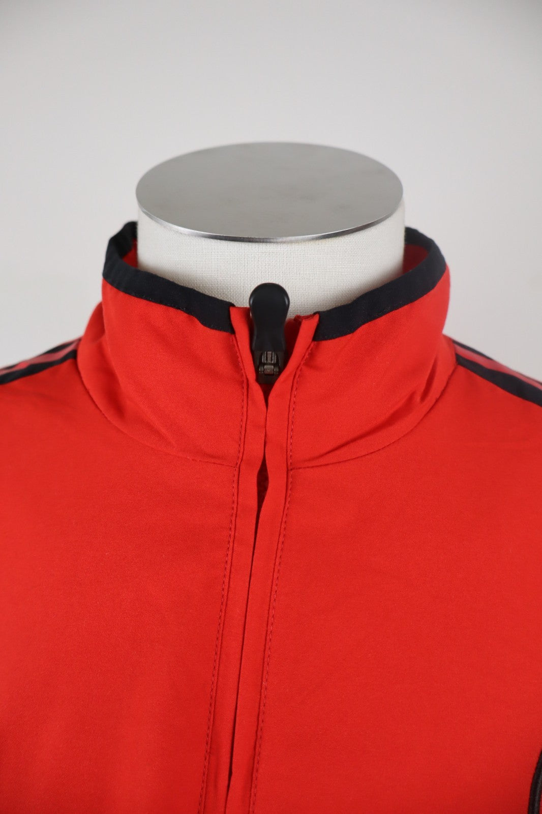 ADIDAS MILAN GIACCA SPORT CALCIO UOMO Tg 5 MAN VINTAGE JACKET SOCCER CERNIERA