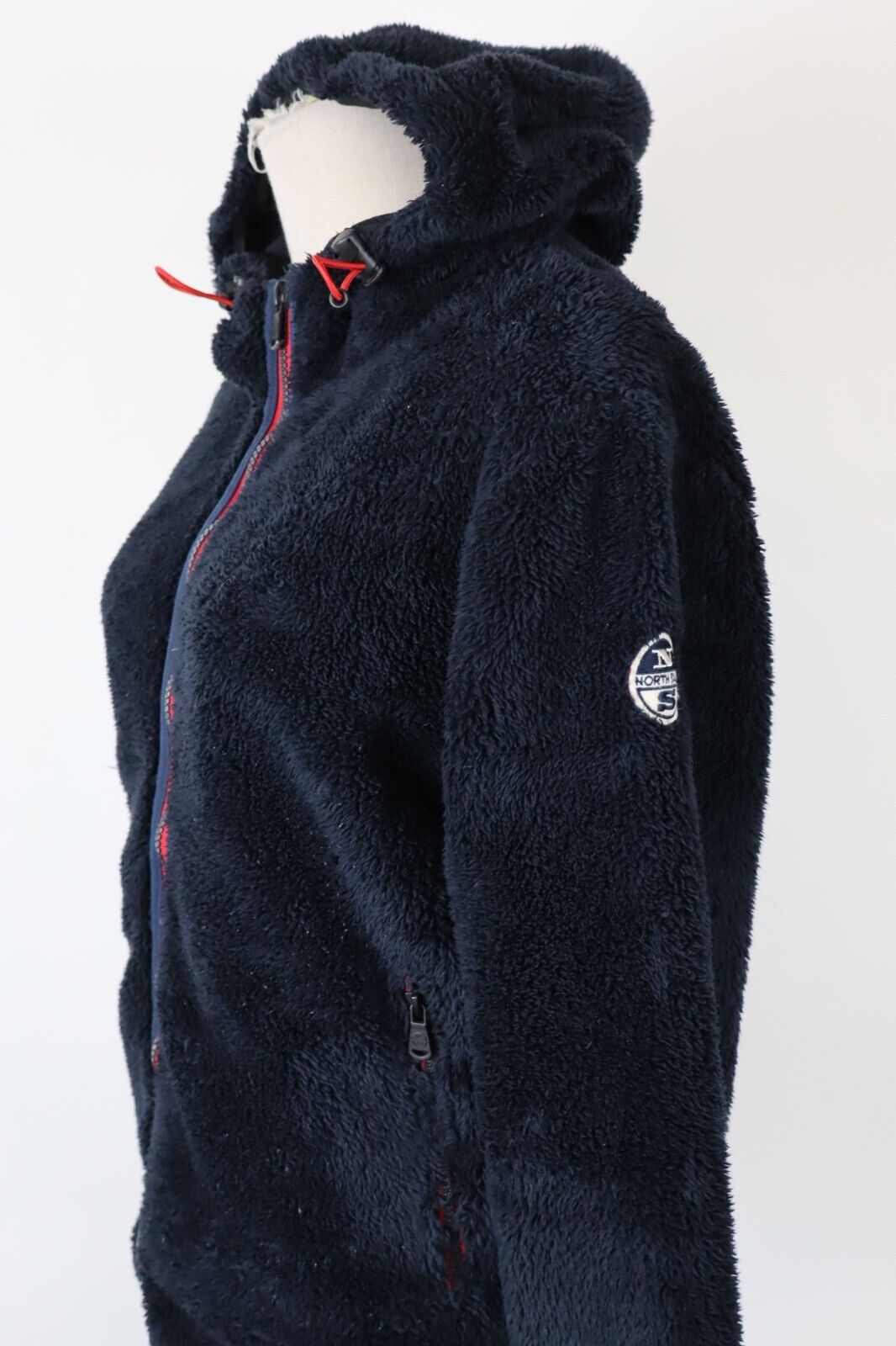 NORTH SAILS FELPA DONNA Tg L WOMAN CASUAL VINTAGE SPORT SWEATSHIRT PILE