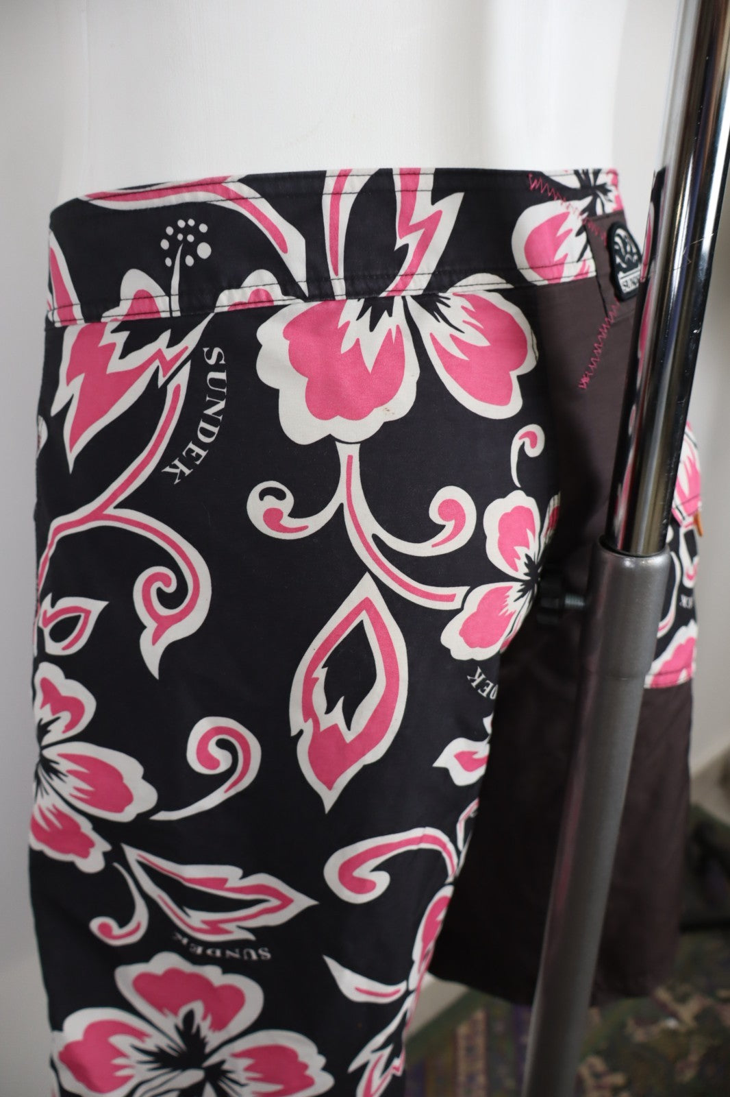 SUNDEK COSTUME PANTALONCINO MARE UOMO TG 32 MEN SWIMSUIT VINTAGE CASUAL