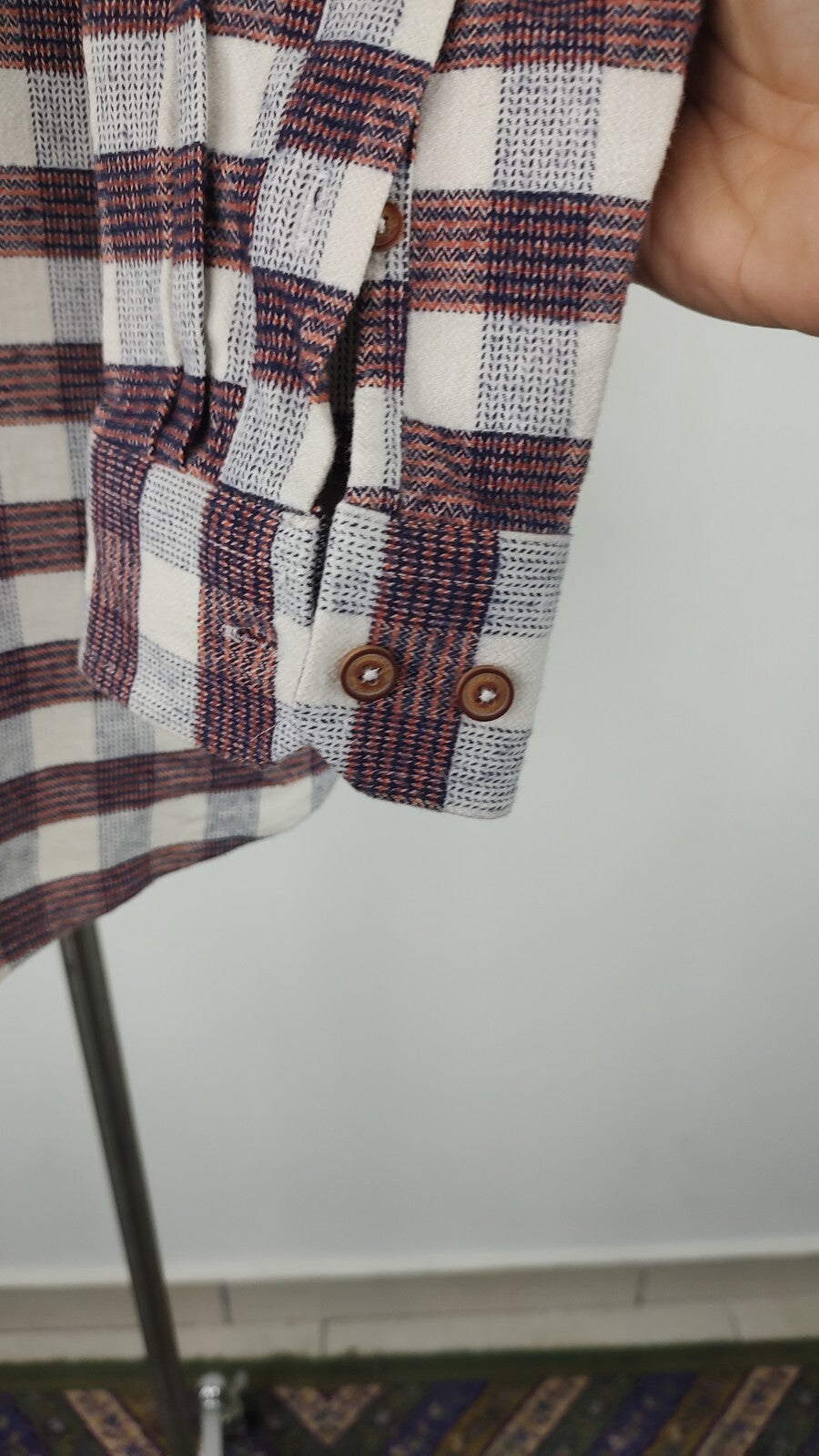 BEN SHERMAN CAMICIA UOMO COTONE TG. S MAN CASUAL VINTAGE SHIRT