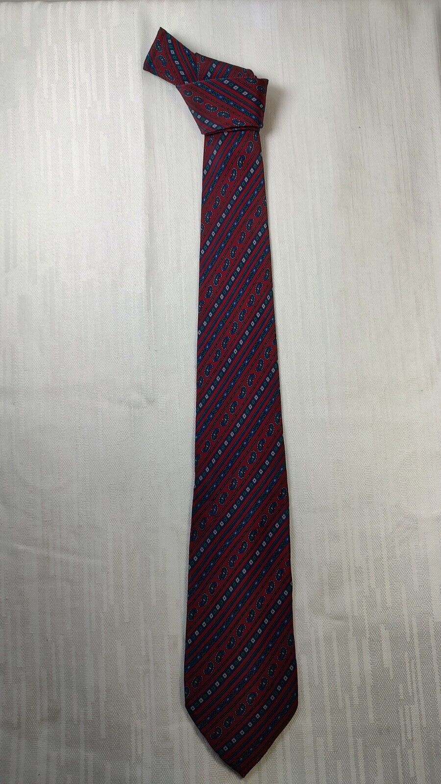 GUY LAROCHE 100% SILK TIE SETA CRAVATTA NECKTIE MADE IN ITALY CLASSIC