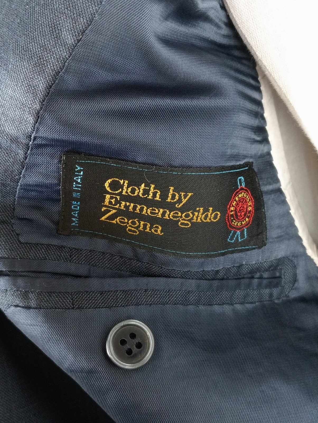 CLOTH BY ZEGNA BLAZER GIACCA LANA UOMO Tg 44 MAN JACKET VINTAGE CASUAL