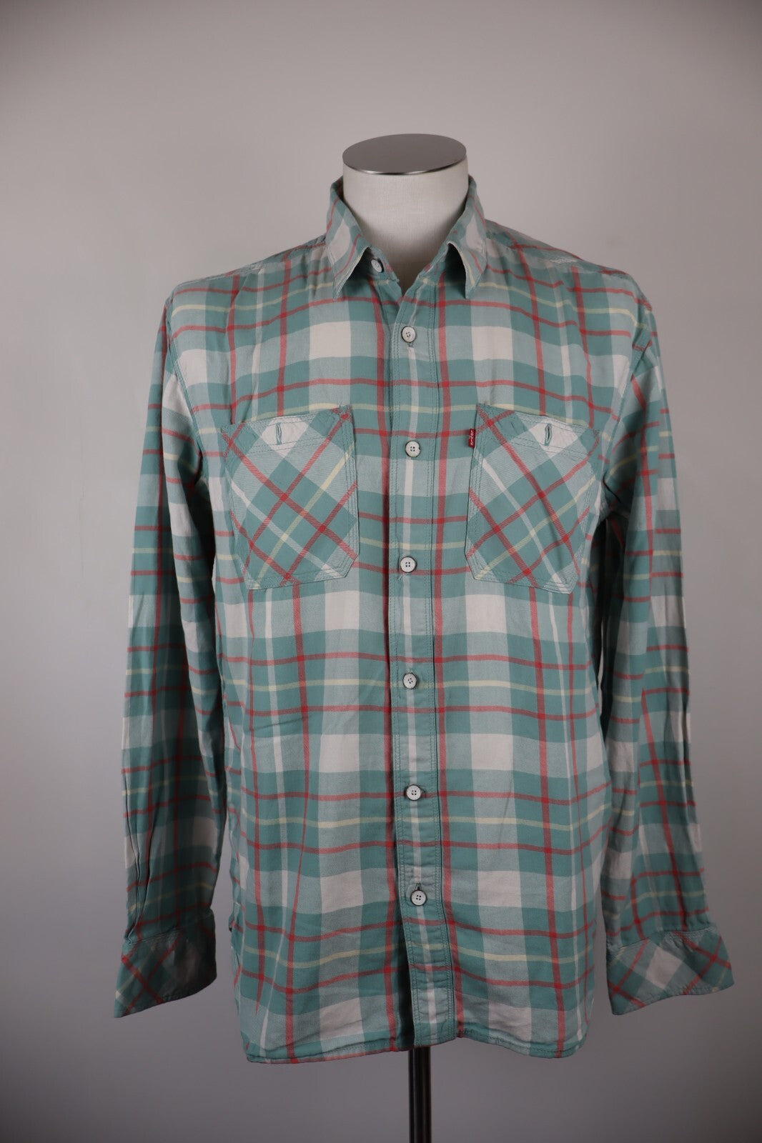 LEVI'S STRAUSS & CO CAMICIA UOMO TG.L MAN CASUAL COTTON COTONE VINTAGE SHIRT