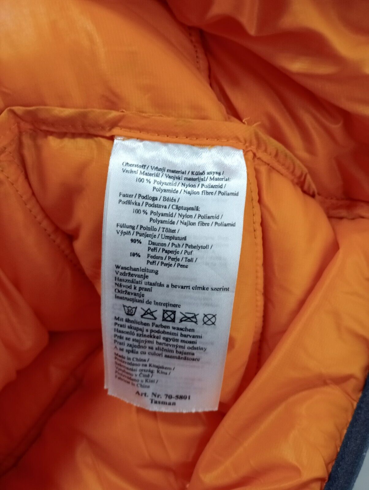 KILIMANJARO GIUBBINO PIUMINO UOMO Tg 38 MAN CASUAL VINTAGE JACKET