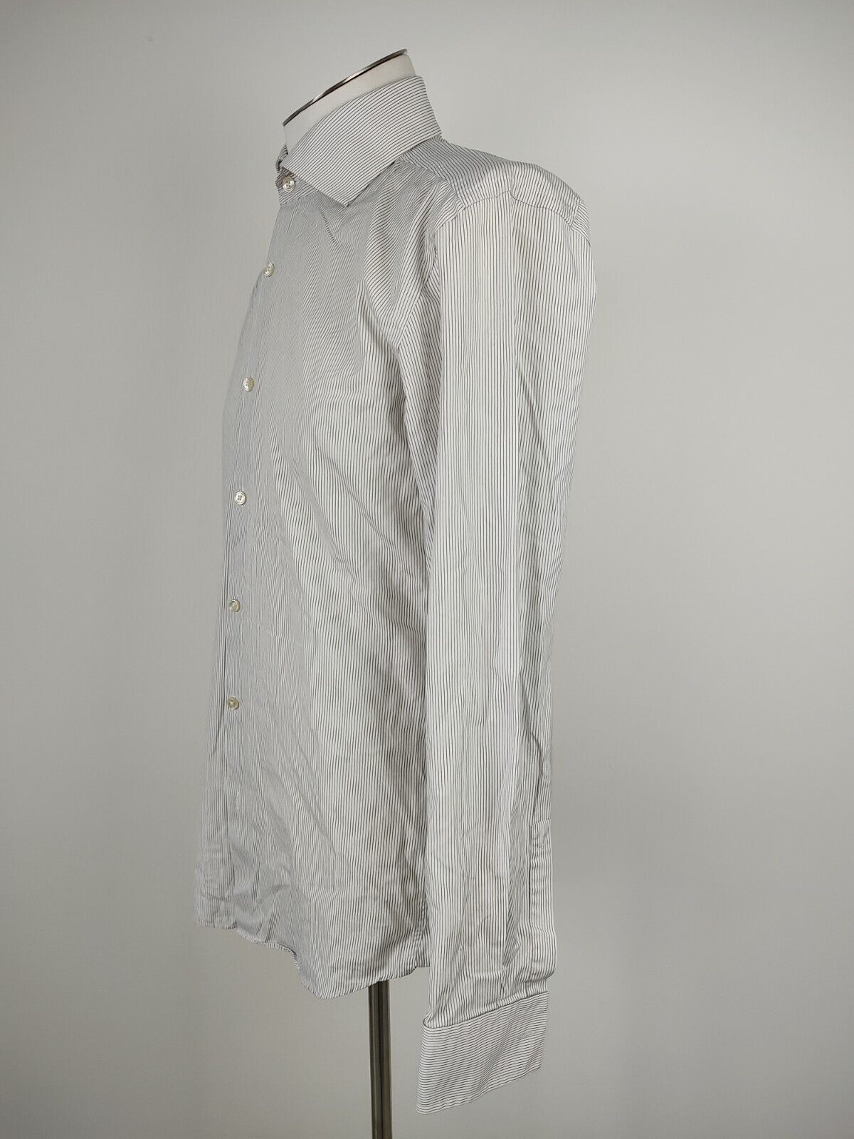 HUGO BOSS CAMICIA UOMO TG. 40 15.75 MAN CASUAL VINTAGE SHIRT COTONE