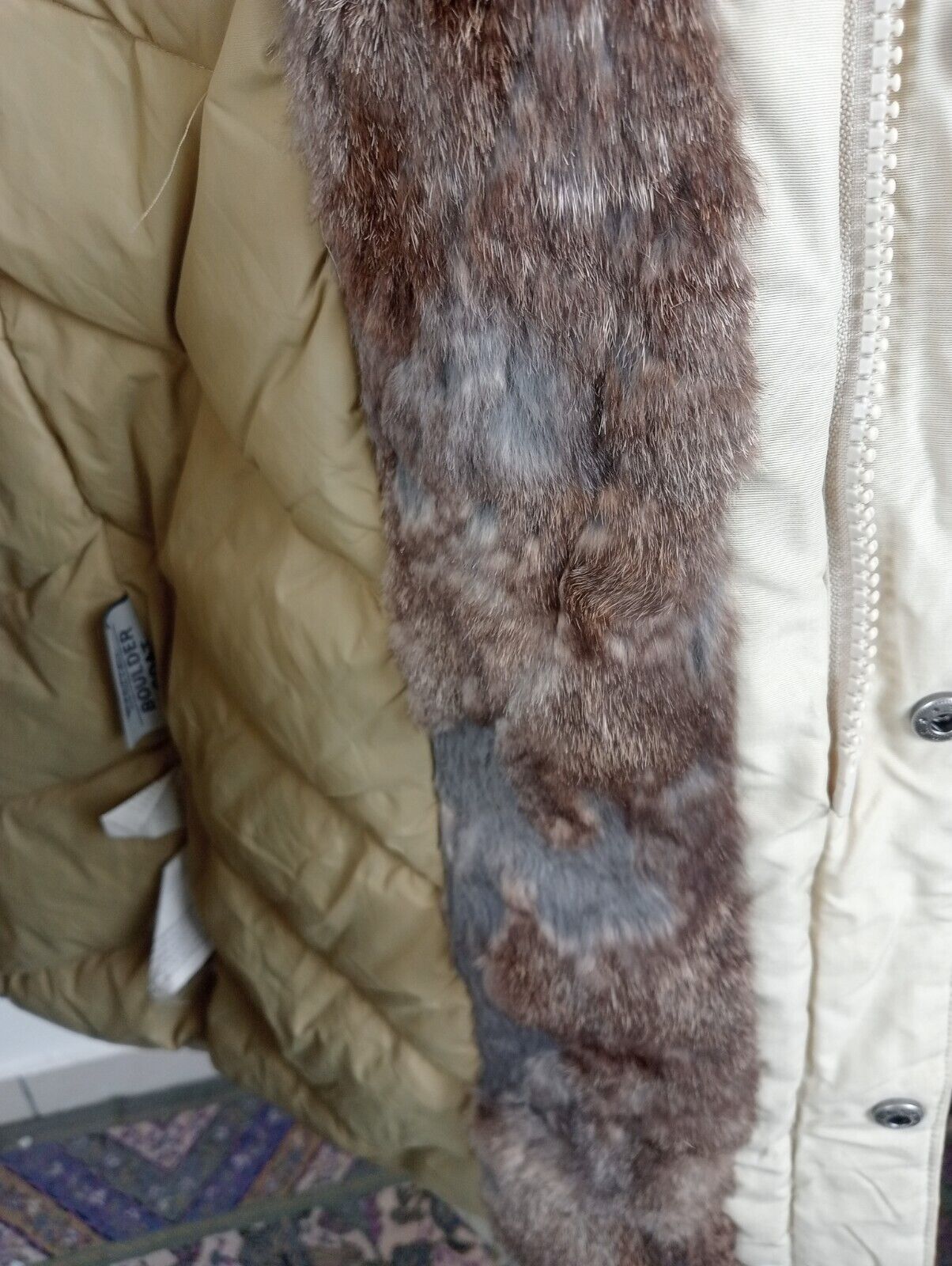 WOOLRICH GIUBBINO PIUMINO PARKA DONNA Tg M VINTAGE WOMAN JACKET CASUAL VINTAGE