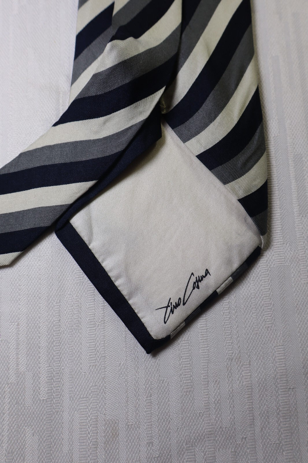 TINO COSMA 100% SILK TIE SETA CRAVATTA NECKTIE MADE IN ITALY CLASSIC