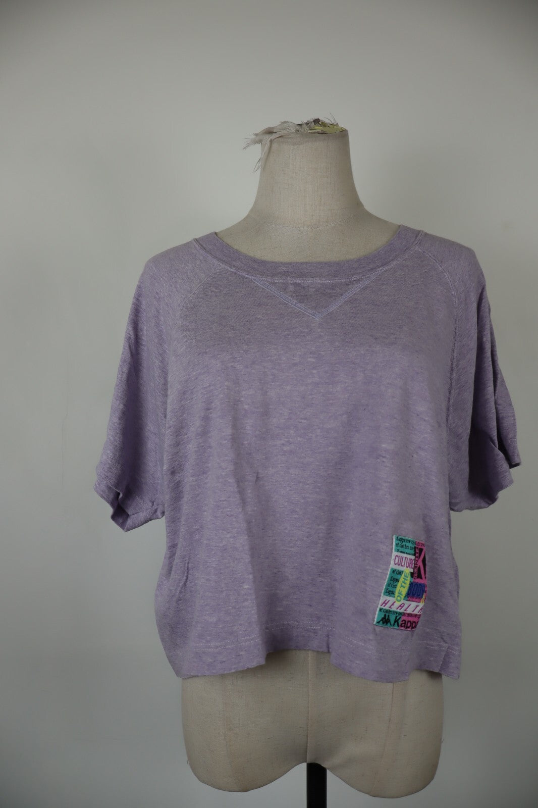 KAPPA SPORT MAGLIA DONNA TG. S WOMAN CASUAL VINTAGE T-SHIRT COTONE COTTON