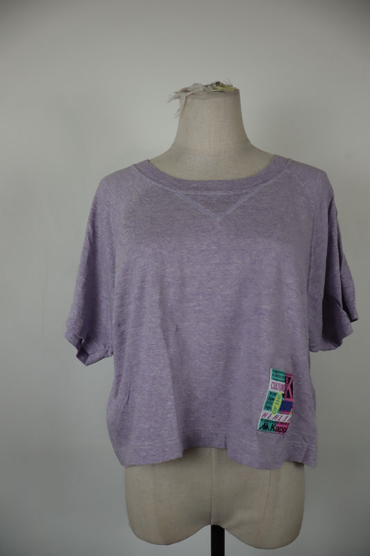 KAPPA SPORT MAGLIA DONNA TG. S WOMAN CASUAL VINTAGE T-SHIRT COTONE COTTON