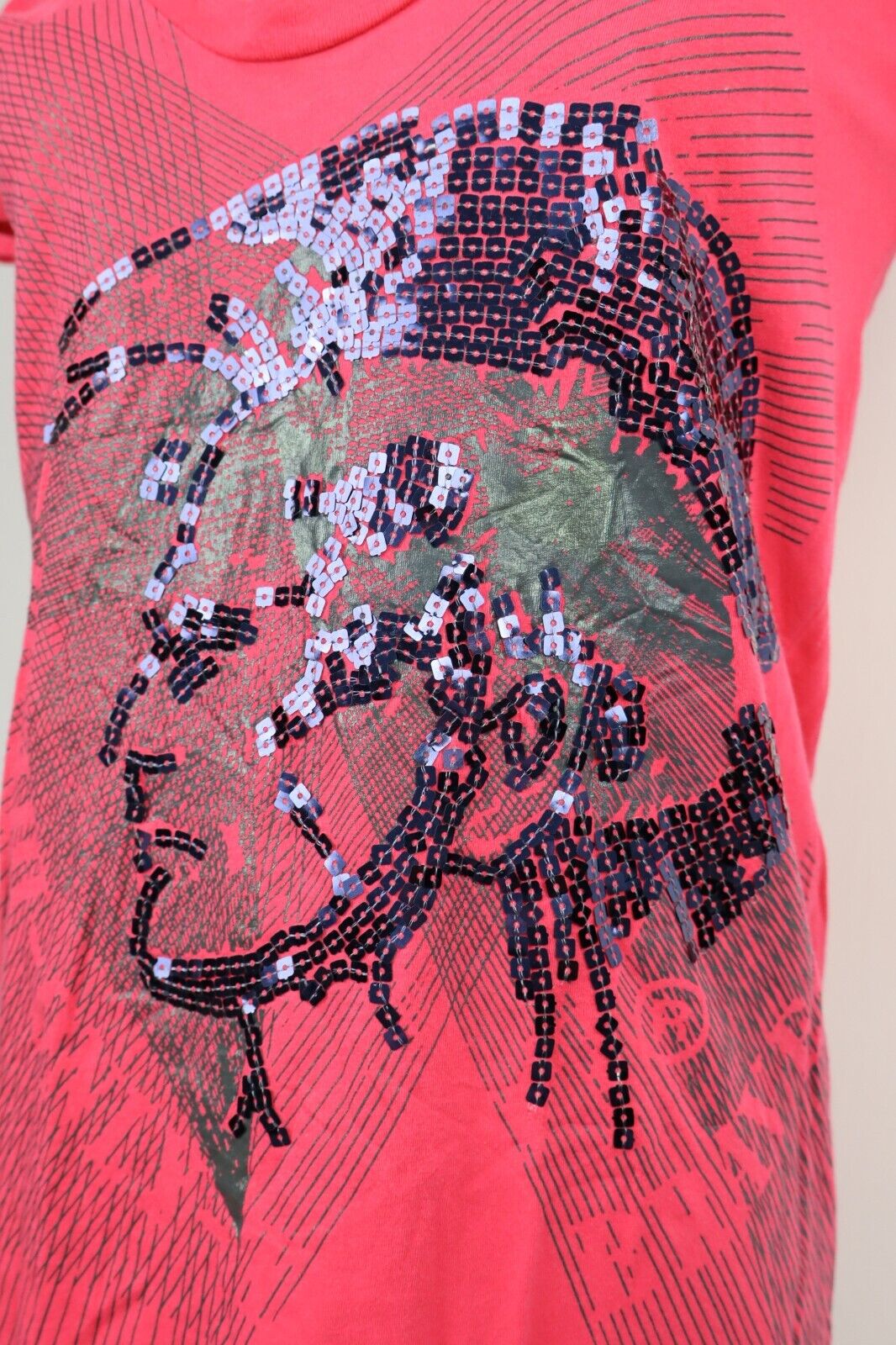 DIESEL MAGLIA COTONE DONNA TG. S WOMAN CASUAL VINTAGE T-SHIRT