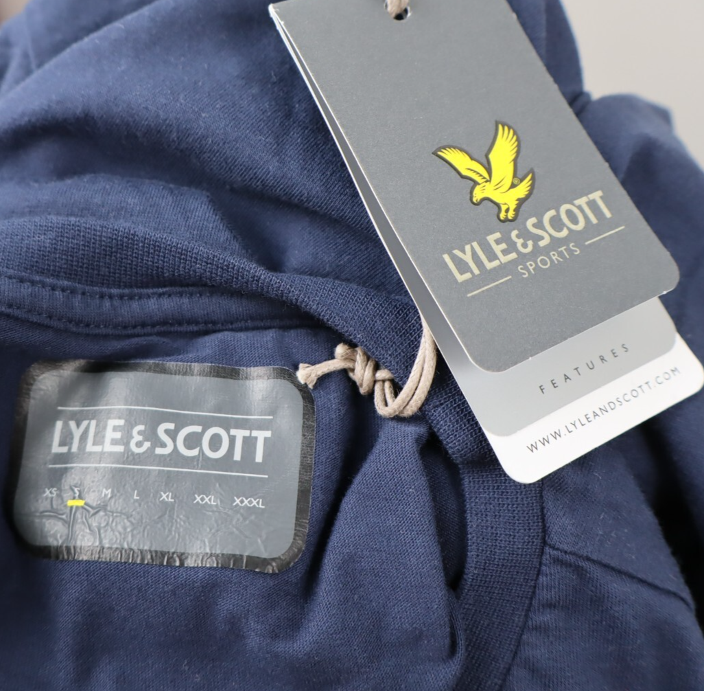 LYLE & SCOTT MAGLIA UOMO COTONE TG. S MAN COTTON T-SHIRT CASUAL VINTAGE CON TAG