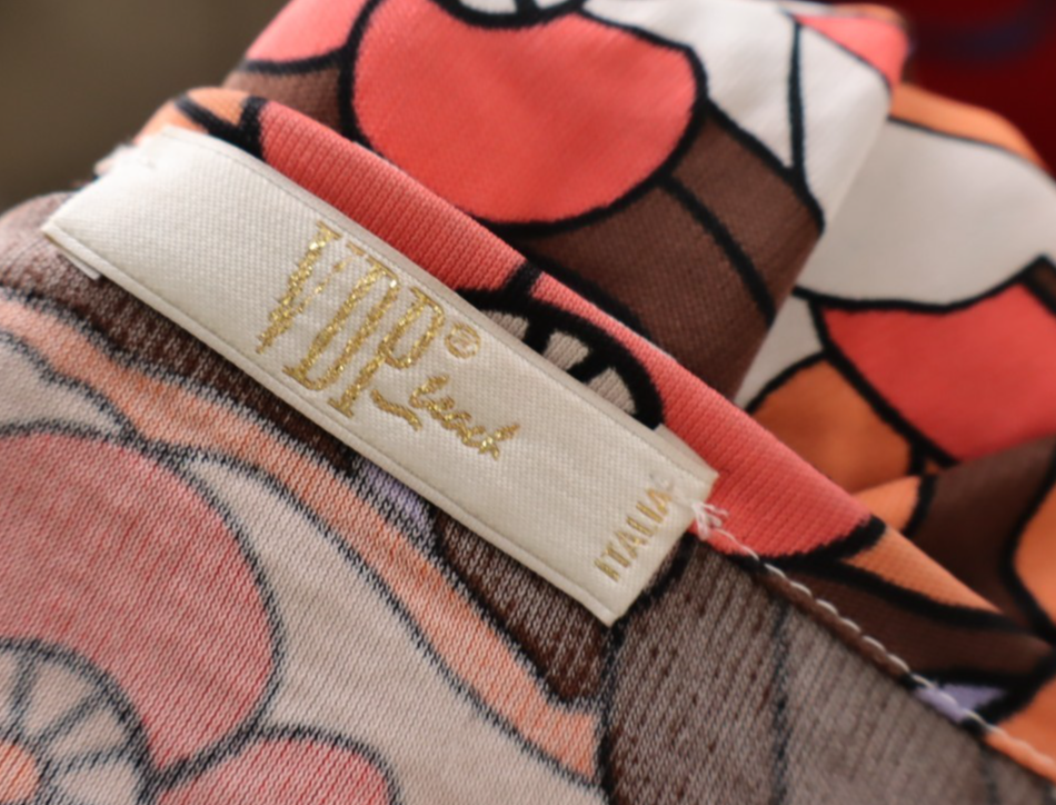 VDP MAGLIA DONNA TG. IV 4 WOMAN CASUAL VINTAGE T-SHIRT SETA SILK SOIE