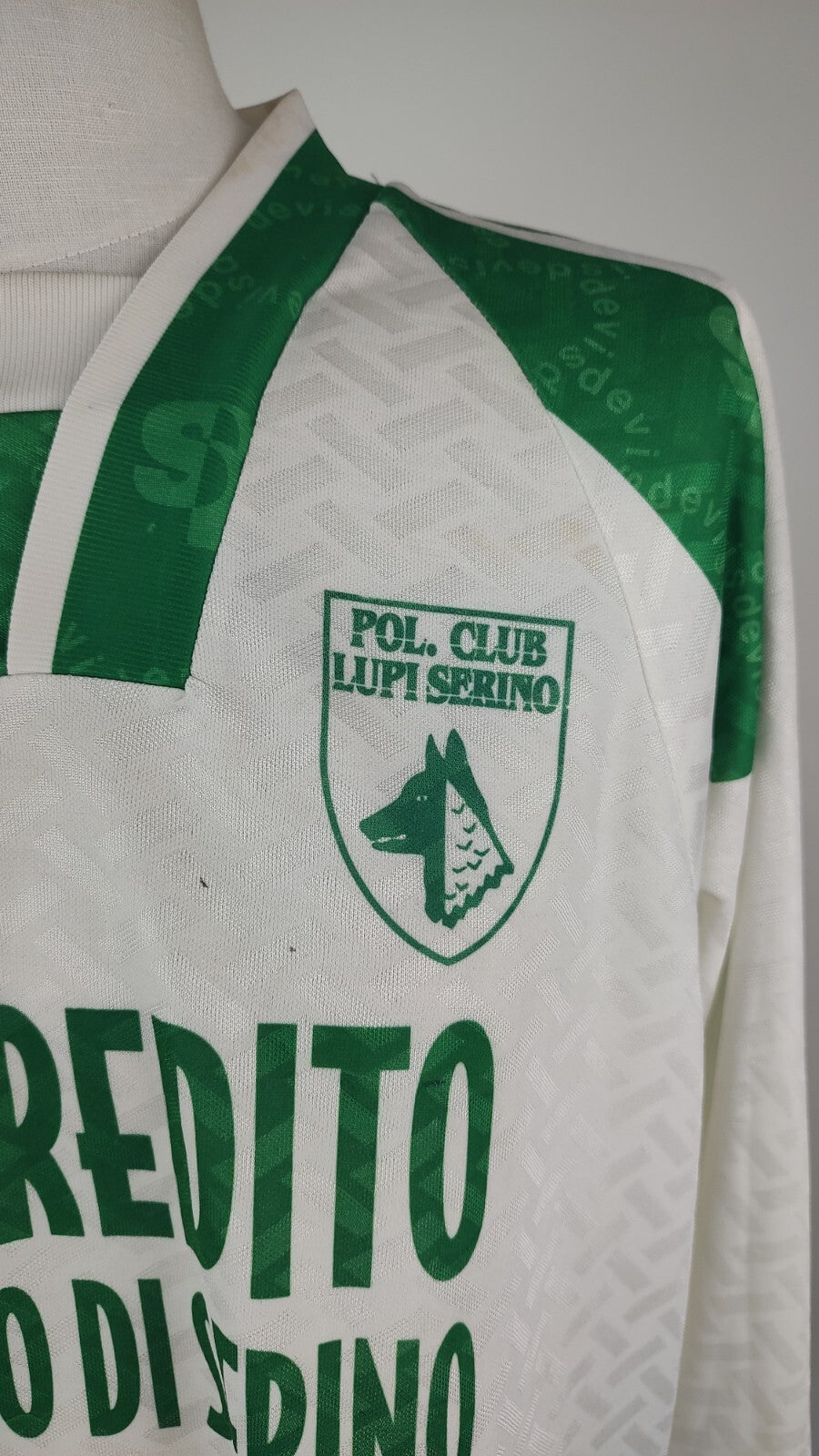 DEVIS LUPI SERINO MAGLIA CALCIO UOMO Tg XL SOCCER JERSEY TRIKOT nr.2