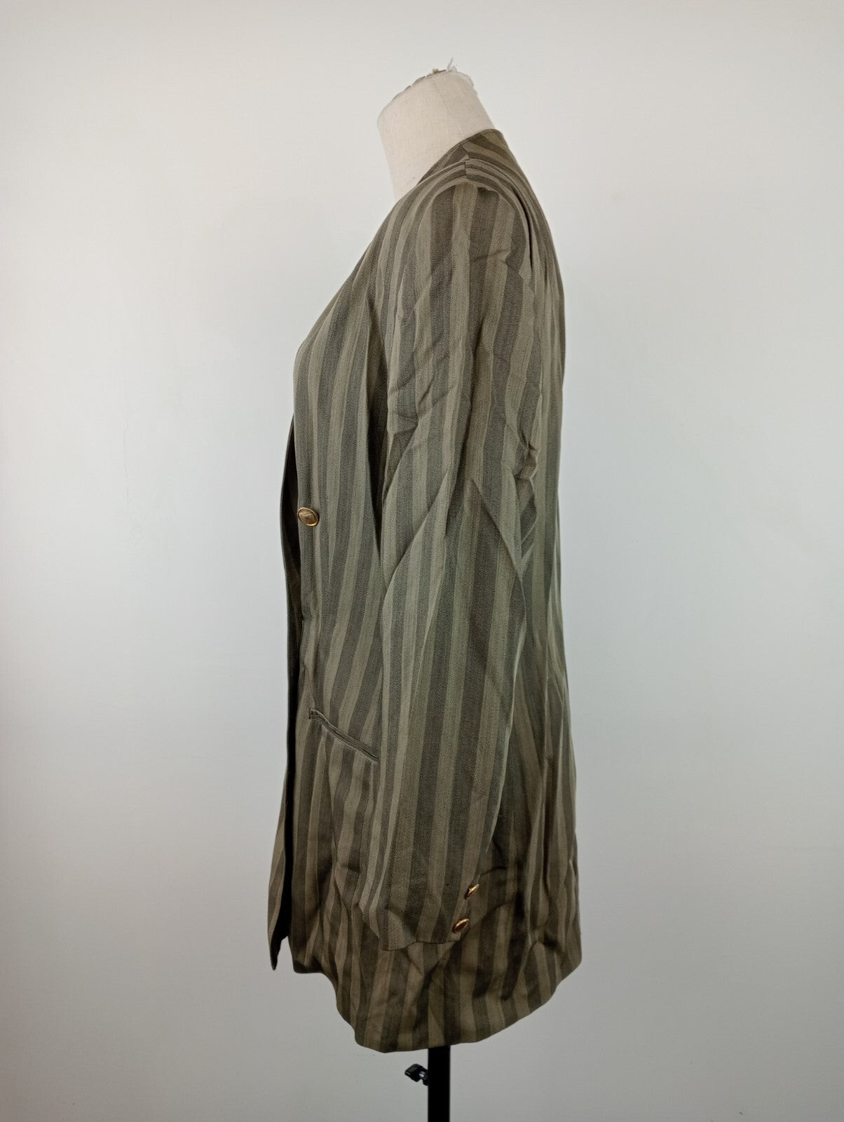 RISPOSTE LAURA BIAGIOTTI BLAZER GIACCA DONNA 42 LANA VINTAGE CASUAL JACKET ITALY