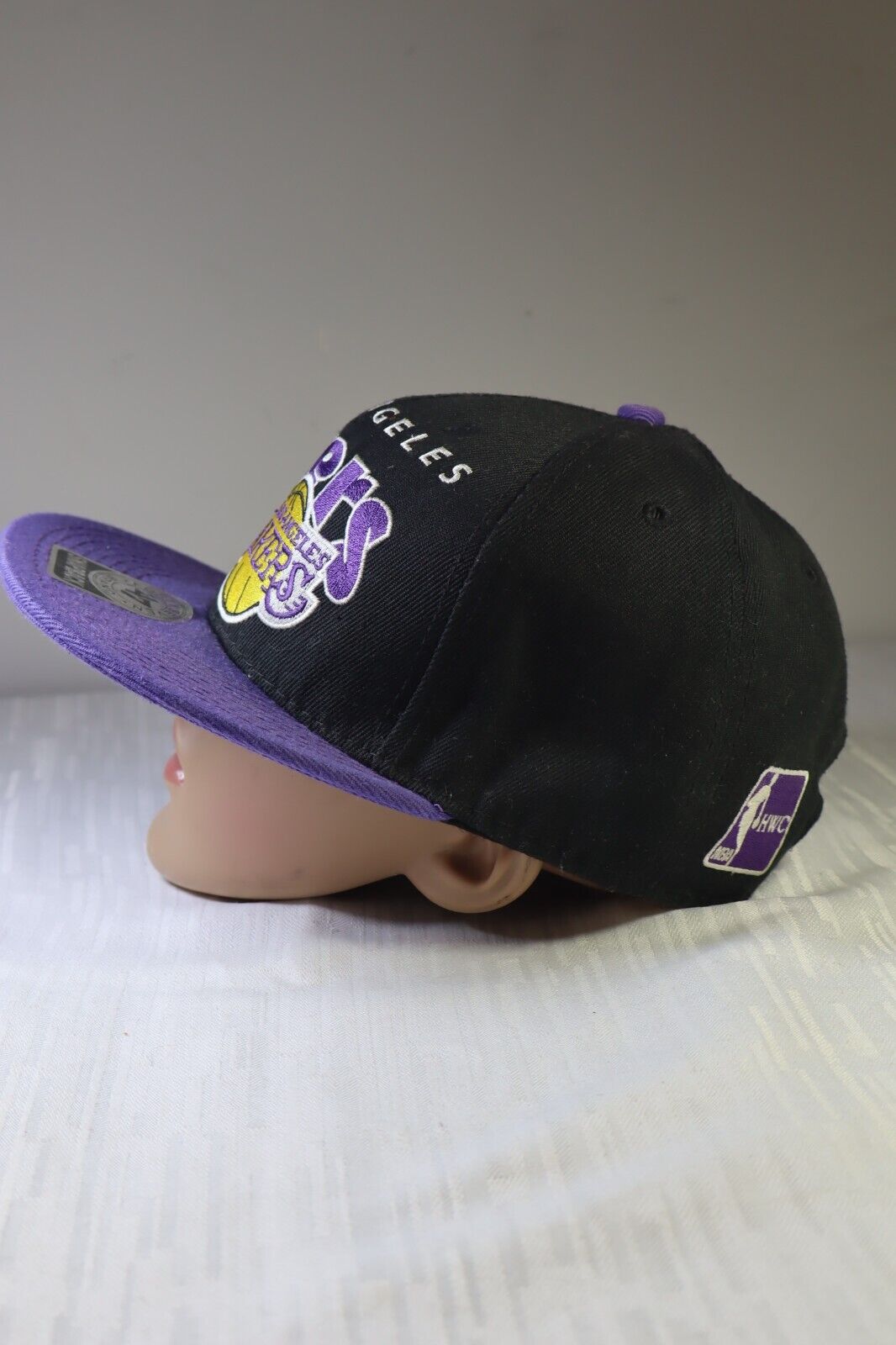 HARDWOOD LAKERS LOS ANGELES NBA CAPPELLO TG. UNICA BERRETTO MAN HAT CAP VINTAGE
