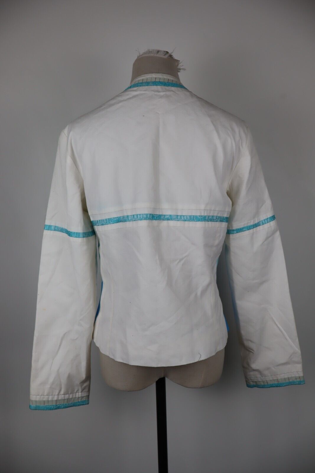 CUSTO GIUBBINO DONNA LEGGERO TG 42 WOMAN JACKET GIACCA VINTAGE COTONE