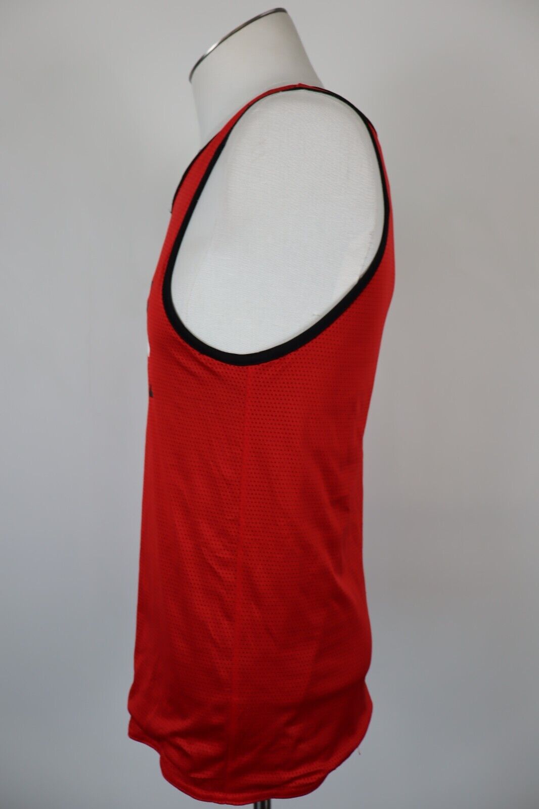 ADIDAS CHICAGO BULLS CANOTTA BASKET DOUBLEFACE T-SHIRT UOMO TG M SPORT  CASUAL