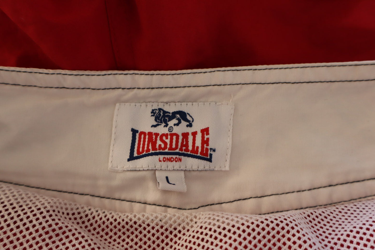 LONSDALE COSTUME PANTALONCINO MARE UOMO TG L MEN SWIMSUIT VINTAGE CASUAL