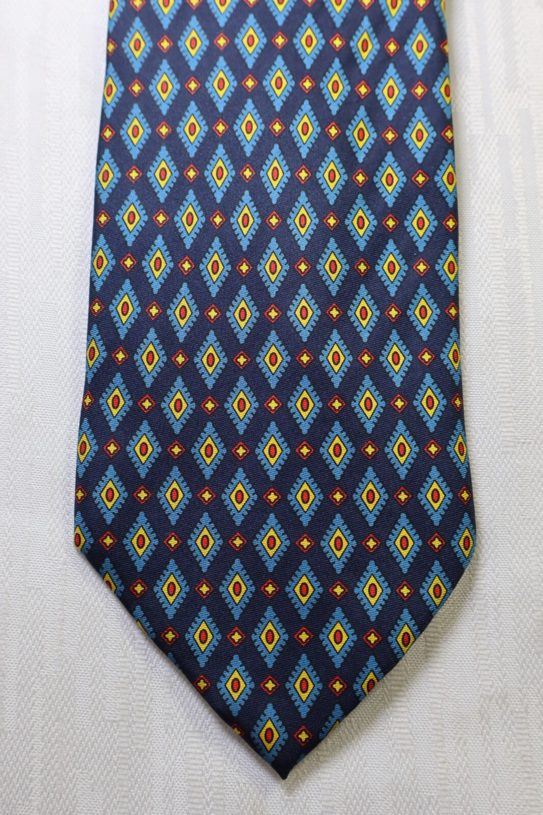 ROXY 100% SILK TIE SETA CRAVATTA NECKTIE MADE IN ITALY