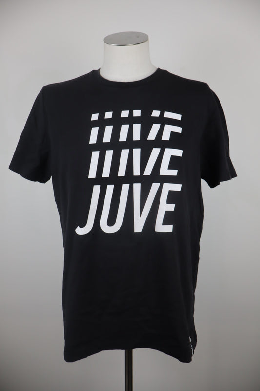 ADIDAS JUVE MAGLIA UOMO TG L MAN COTTON T-SHIRT CASUAL  COTONE VINTAGE LOGO