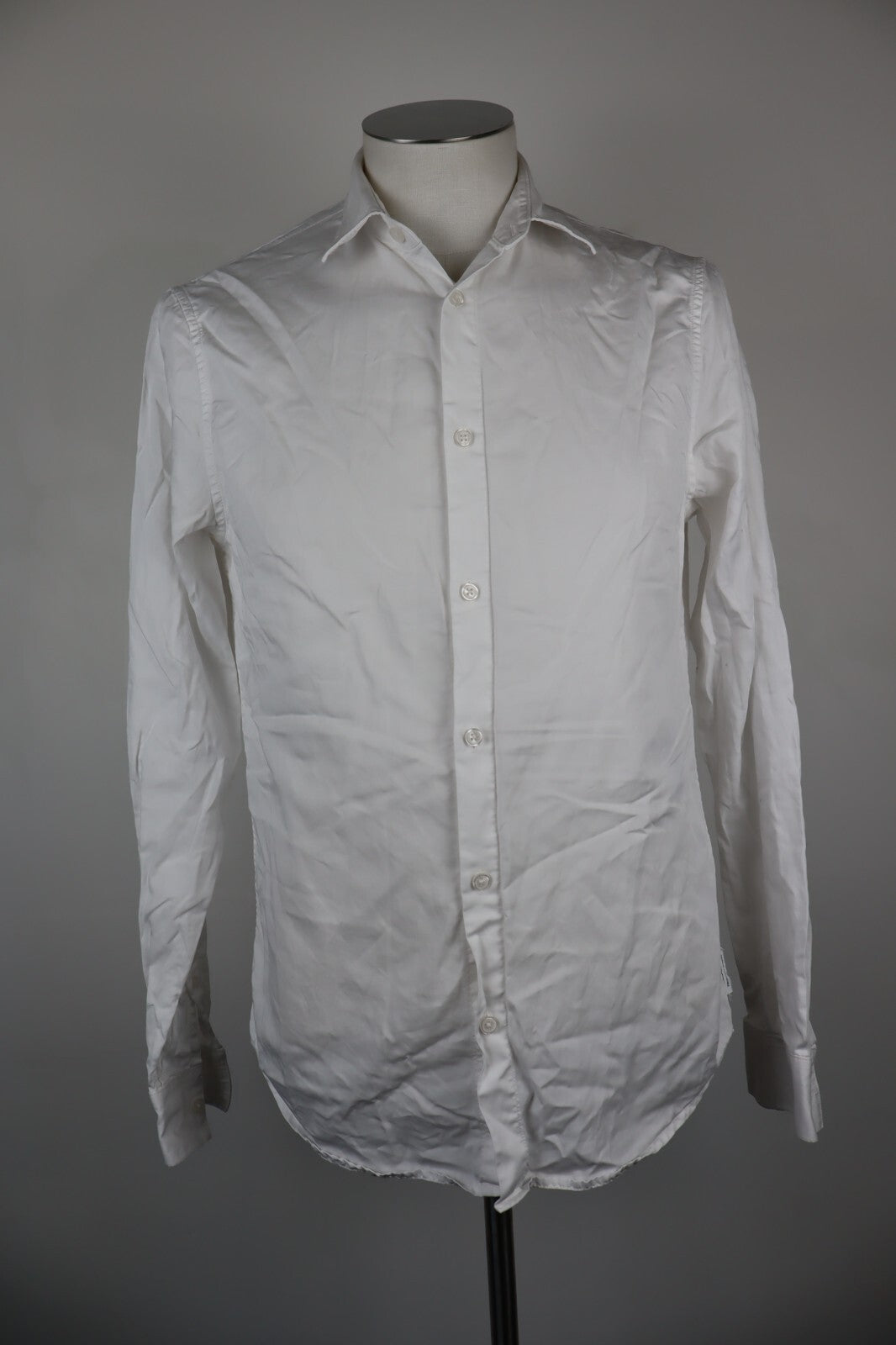AX ARMANI EXCHANGE CAMICIA UOMO COTONE TG. S SLIM MAN CASUAL VINTAGE SHIRT