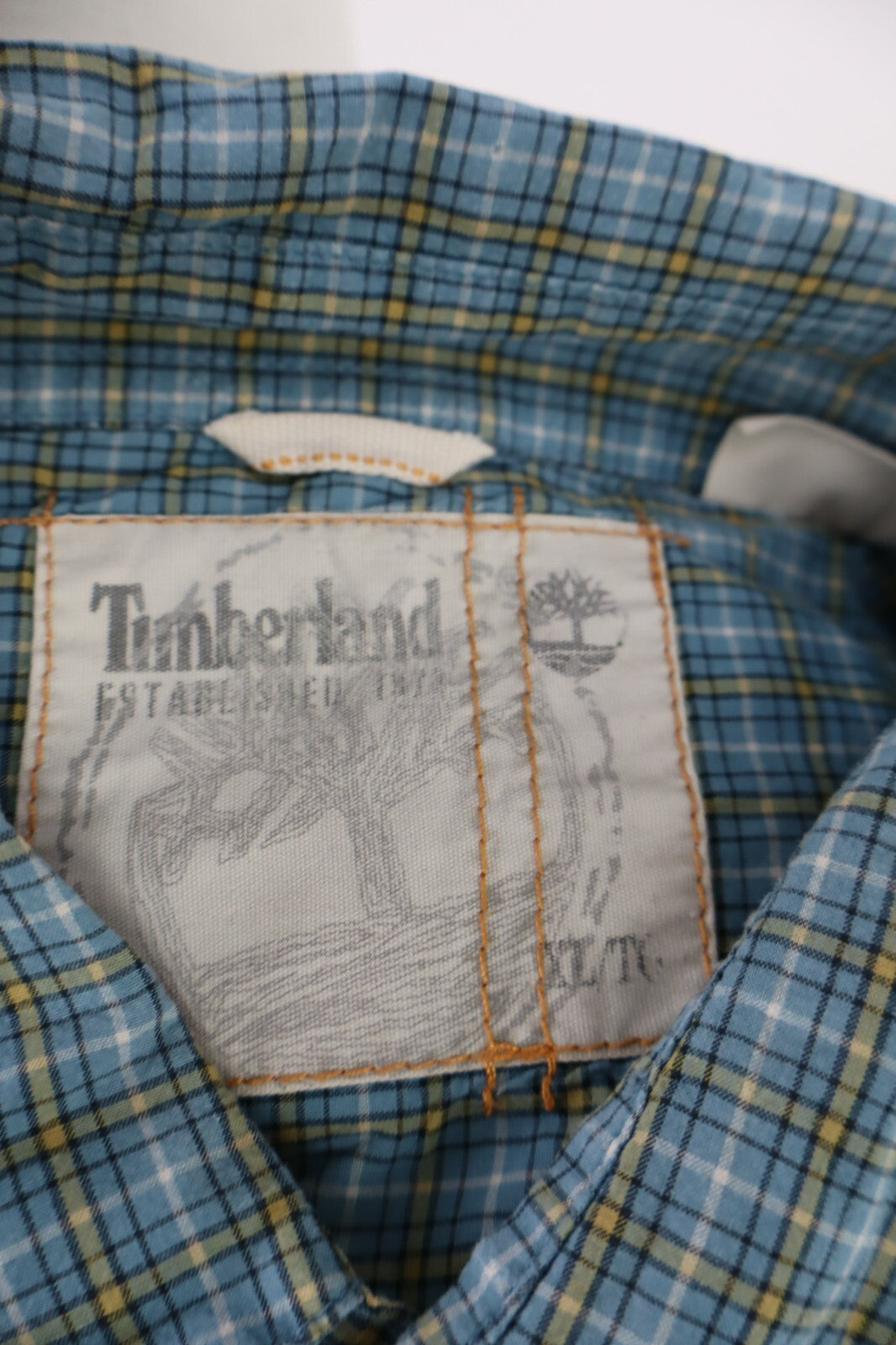 TIMBERLAND CAMICIA COTONE UOMO TG. XL MAN CASUAL VINTAGE SHIRT COTONE COTTON