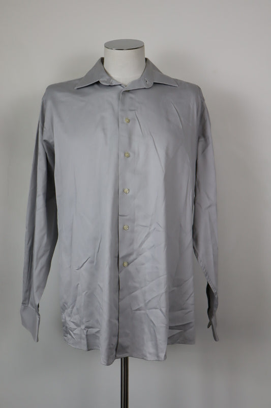 CALVIN KLEIN CAMICIA UOMO 16.5 SLIM MAN CASUAL VINTAGE SHIRT COTONE