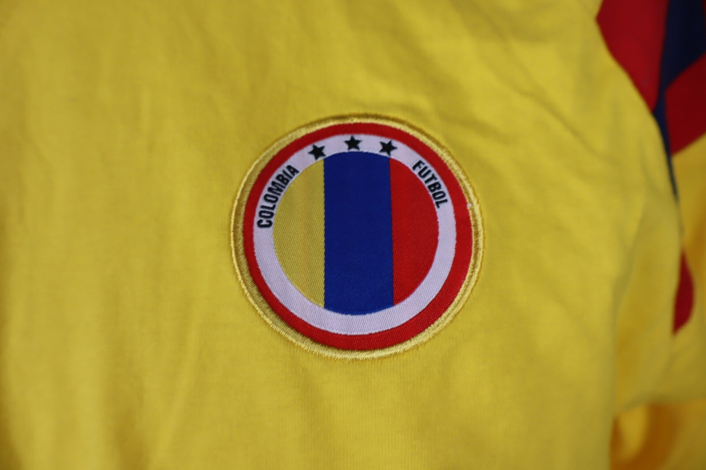 DIADORA COLOMBIA N 10 MAGLIA CALCIO TRIKOT UOMO L SOCCER JERSEY VINTAGE