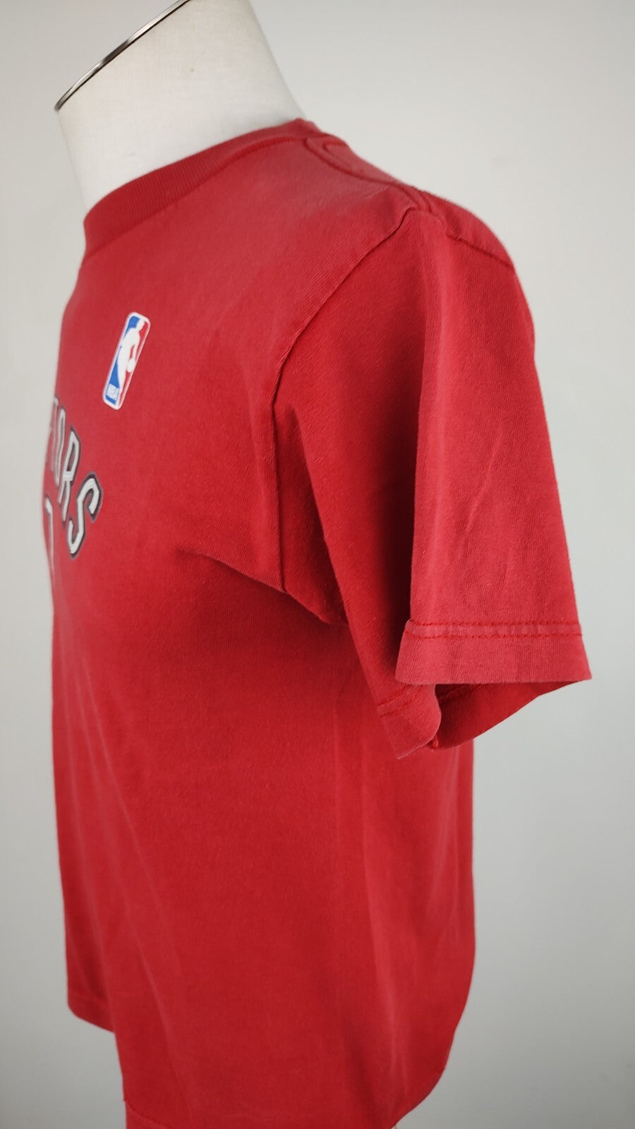 ADIDAS RAPTORS BARGNANI 7 MAGLIA RAGAZZO TG M MAN T-SHIRT BASKET NBA SPORT
