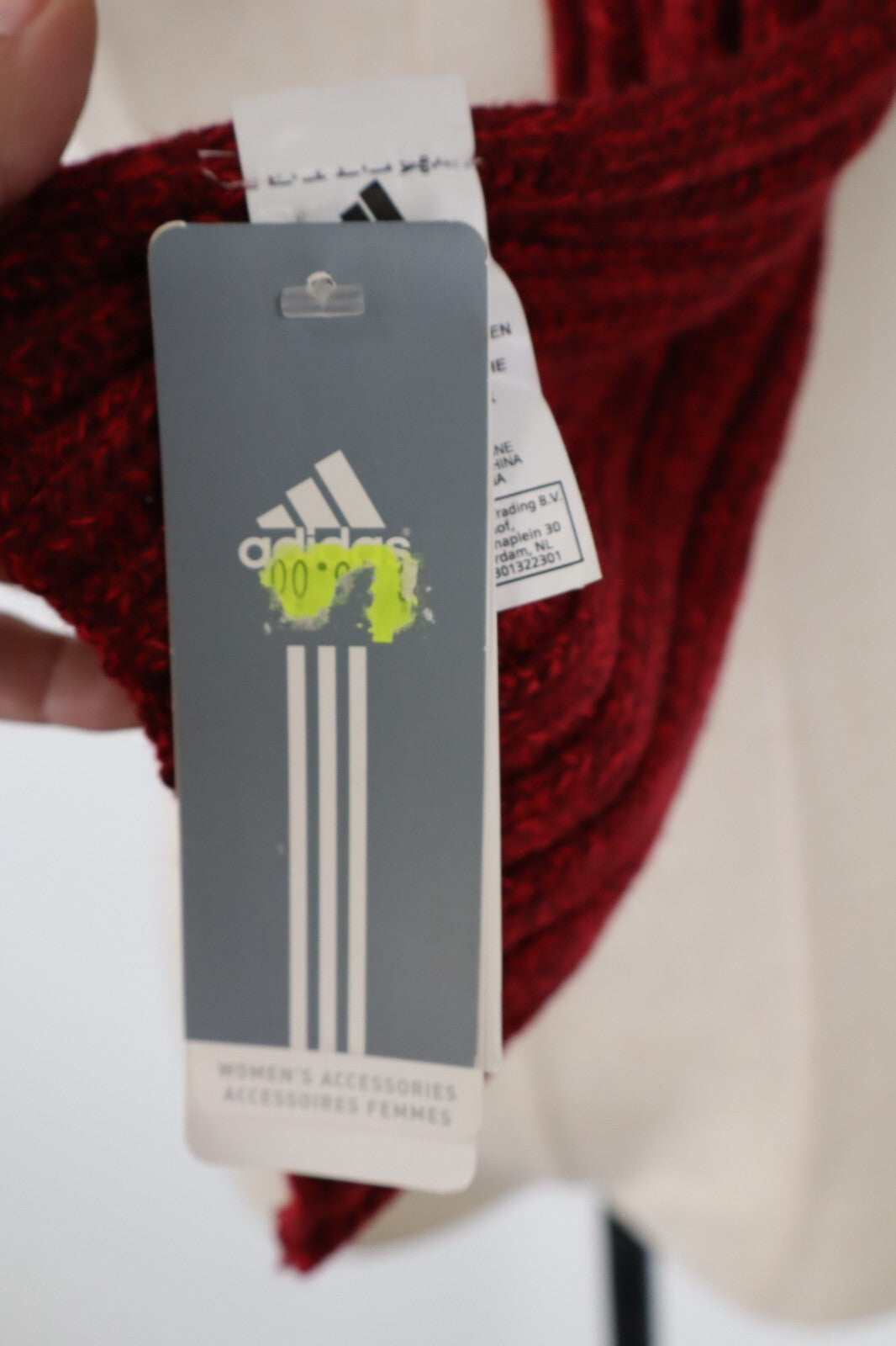 ADIDAS SCIARPA UOMO DONNA UNISEX WOMAN MAN VINTAGE CASUAL SCARF TAG