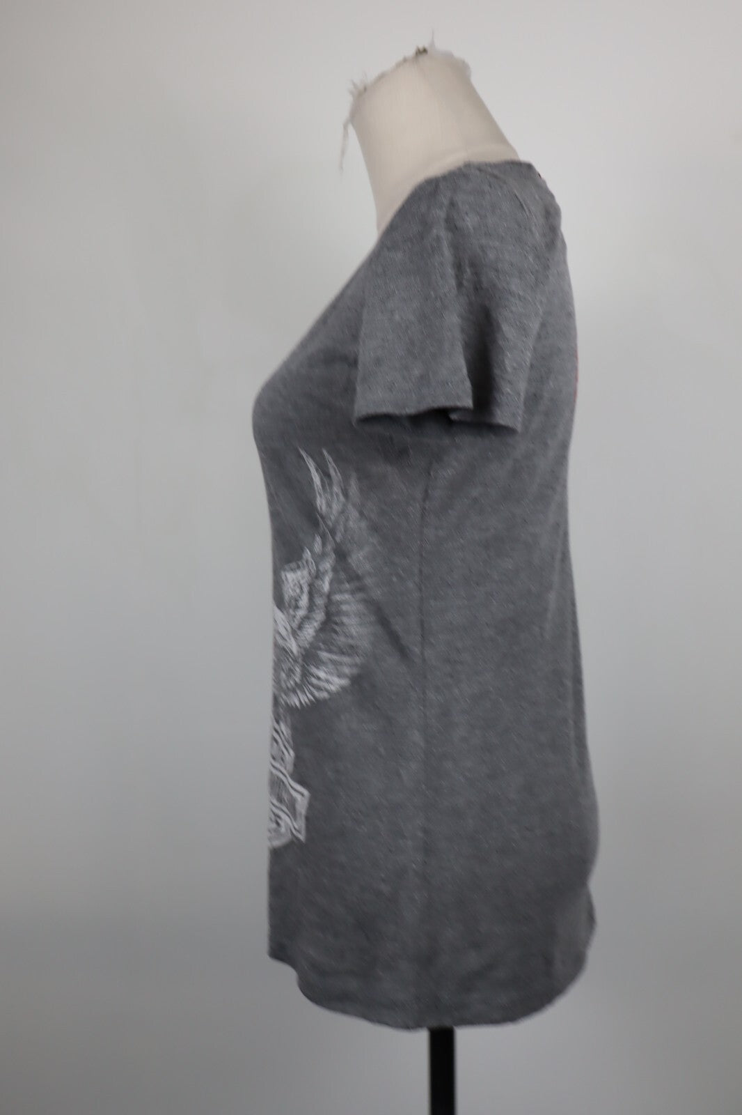 HARLEY DAVIDSON MAGLIA DONNA TG. M WOMAN CASUAL VINTAGE COTTON T-SHIRT COTONE