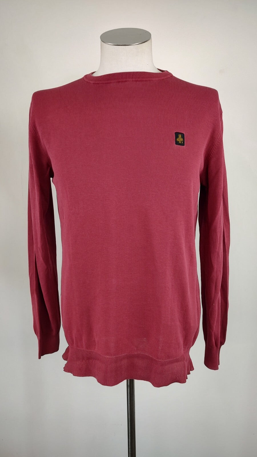 REFRIGIWEAR MAGLIONE COTONE VINTAGE UOMO Tg. M MAN SWEATER CASUAL