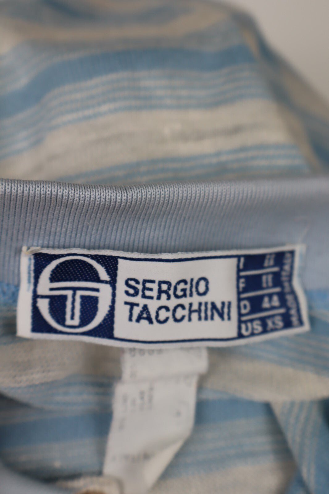 SERGIO TACCHINI MAGLIA POLO COTONE UOMO TG. 2 MAN T-SHIRT CASUAL VINTAGE