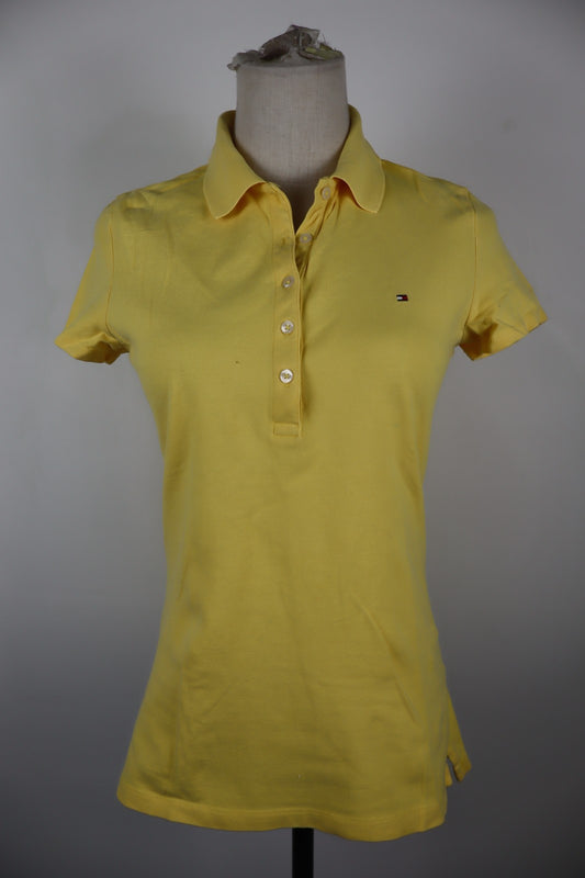 TOMMY HILFIGER MAGLIA POLO DONNA TG S WOMAN CASUAL VINTAGE TOP T-SHIRT COTONE