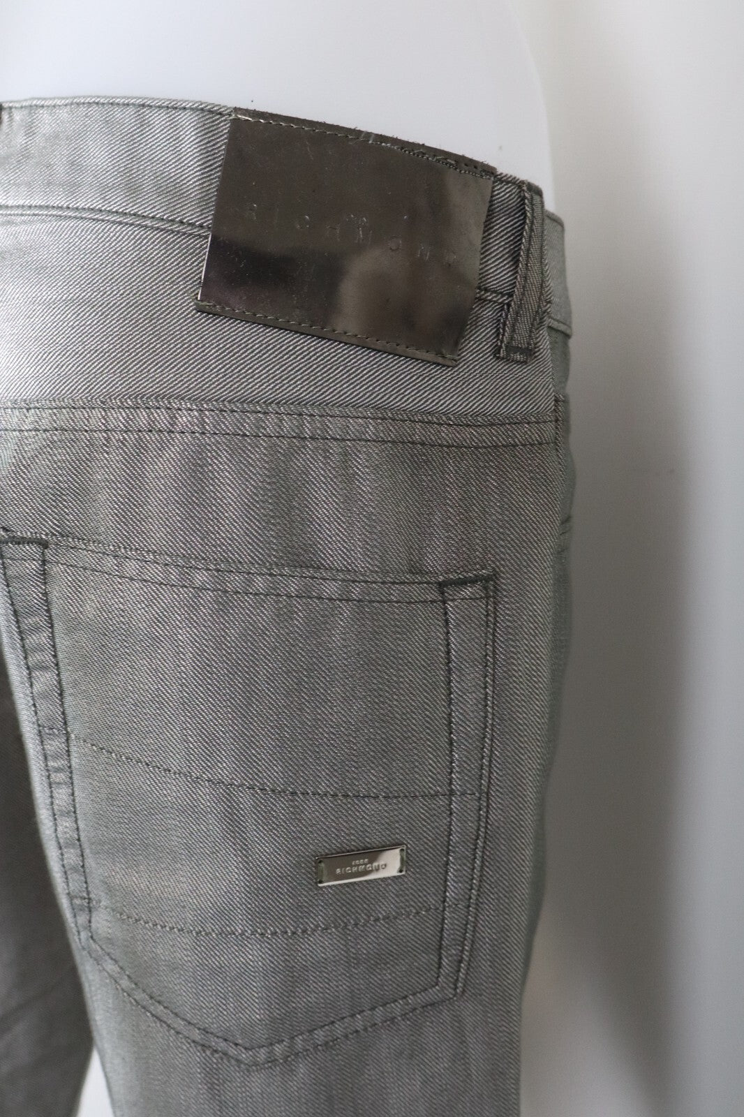 RICHMOND PANTALONE CASUAL DONNA TG. 44 WOMAN VINTAGE PANTS COTONE