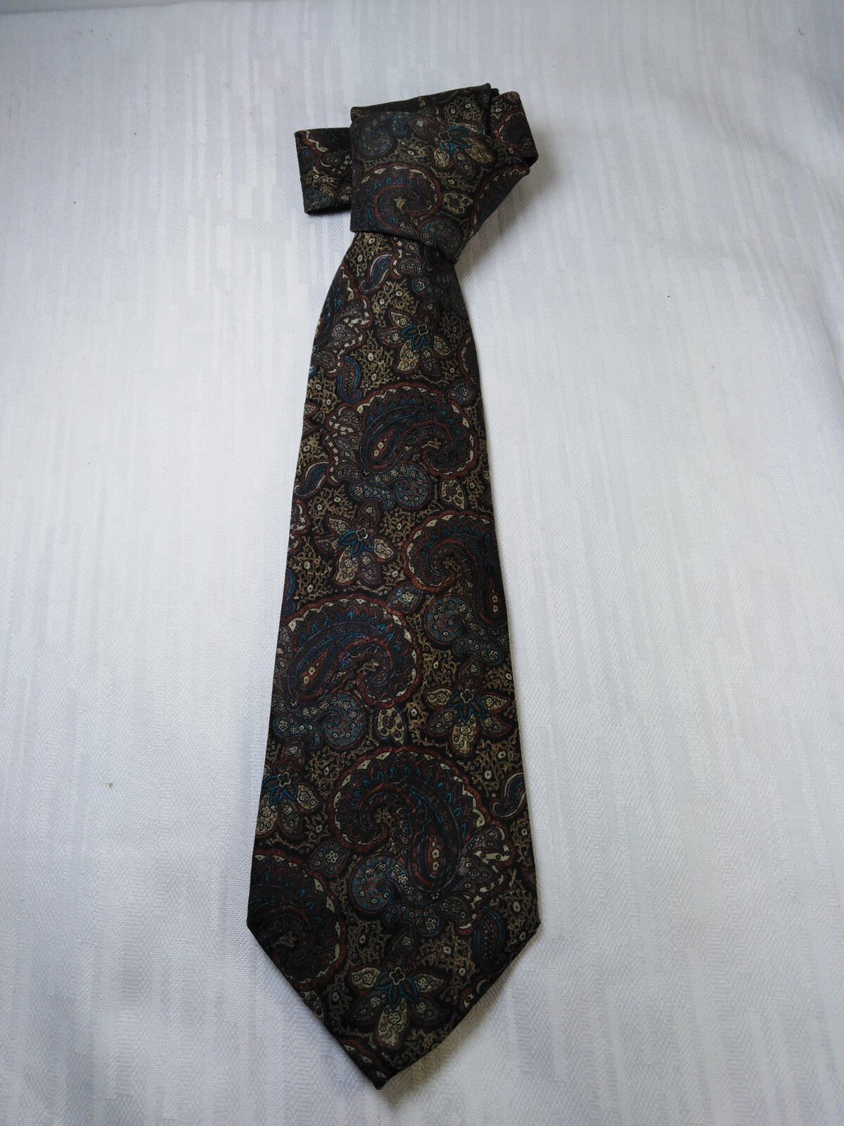 PIERRE CARDIN 100% SILK TIE SETA CRAVATTA NECKTIE MADE IN ITALY