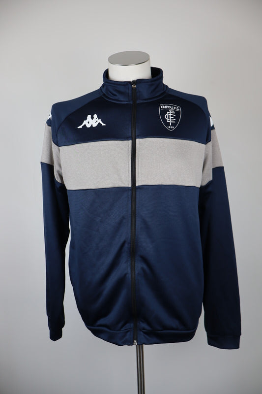 KAPPA EMPOLI FC FELPA ZIP GIACCA SPORT CALCIO UOMO Tg L VINTAGE SOCCER JACKET