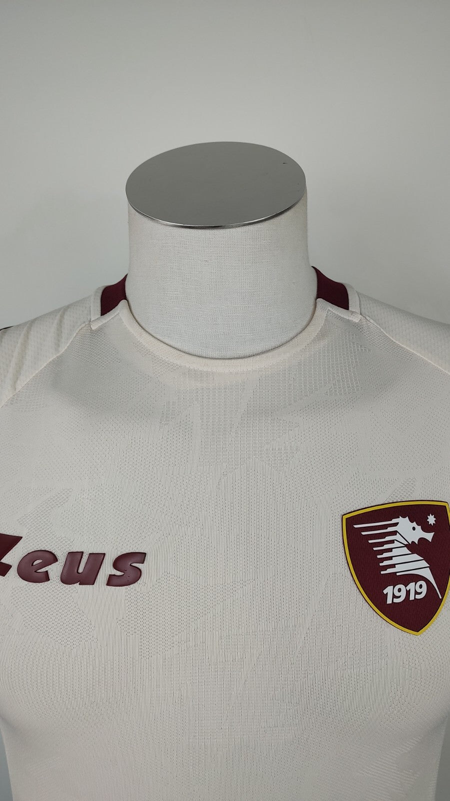 ZEUS SALERNITANA MAGLIA CALCIO UOMO Tg XS SOCCER TRIKOT MAN JERSEY 21/22