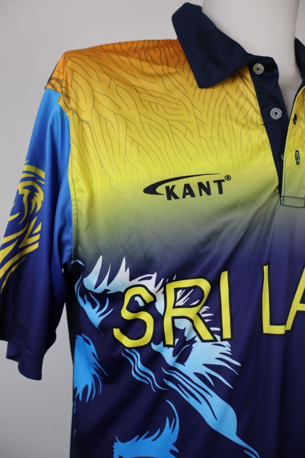 KANT SRI LANKA MAGLIA CALCIO UOMO Tg 2XL SOCCER T-SHIRT MAN JERSEY